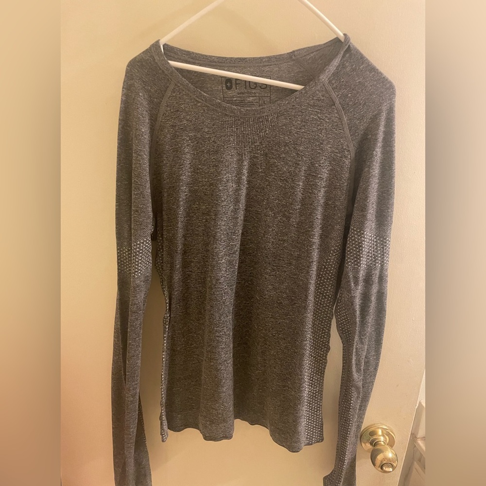 Figs salta performance long sleeve under scrub shirt